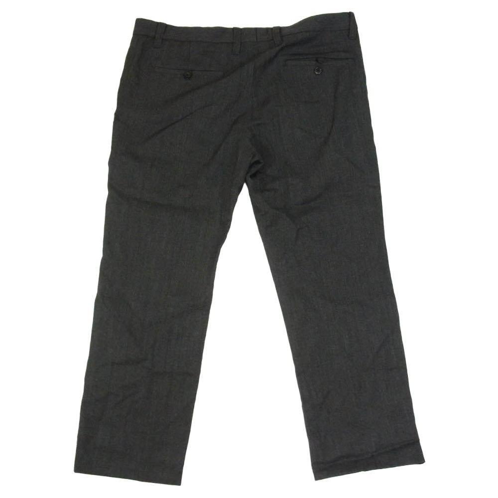 WTAPS ダブルタップス 102SPDT-PTM04 ROKUDENASHI TROUSERS トラウザー ウール スラックス パンツ グレー系 XL【中古】