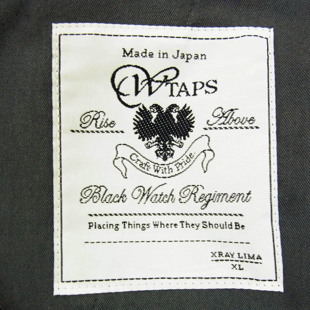 WTAPS ダブルタップス 102SPDT-PTM04 ROKUDENASHI TROUSERS トラウザー ウール スラックス パンツ グレー系 XL【中古】