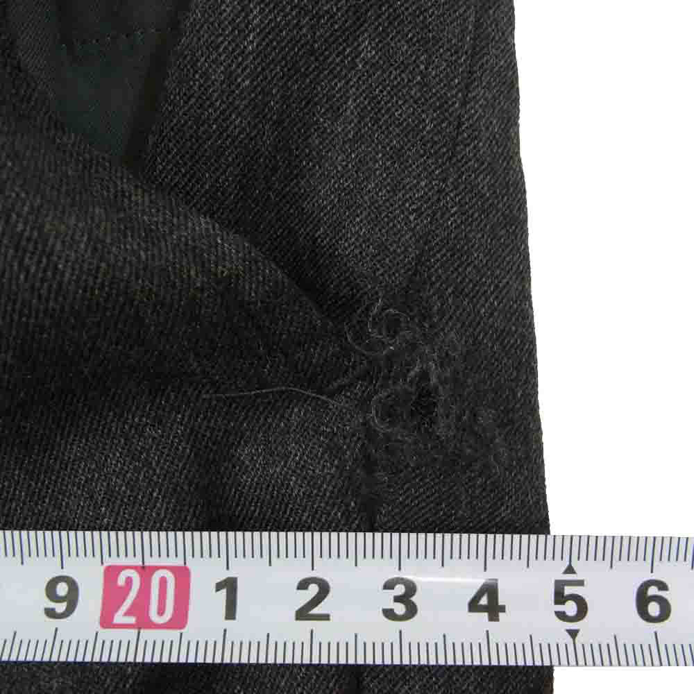 WTAPS ダブルタップス 102SPDT-PTM04 ROKUDENASHI TROUSERS トラウザー ウール スラックス パンツ グレー系 XL【中古】