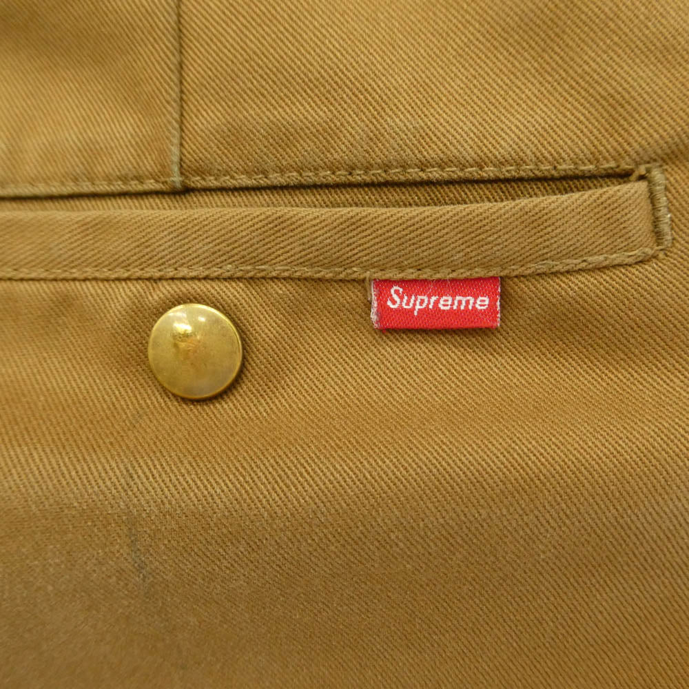 Supreme シュプリーム Work Pant ワーク パンツ マスタード ブラウン系 36【中古】