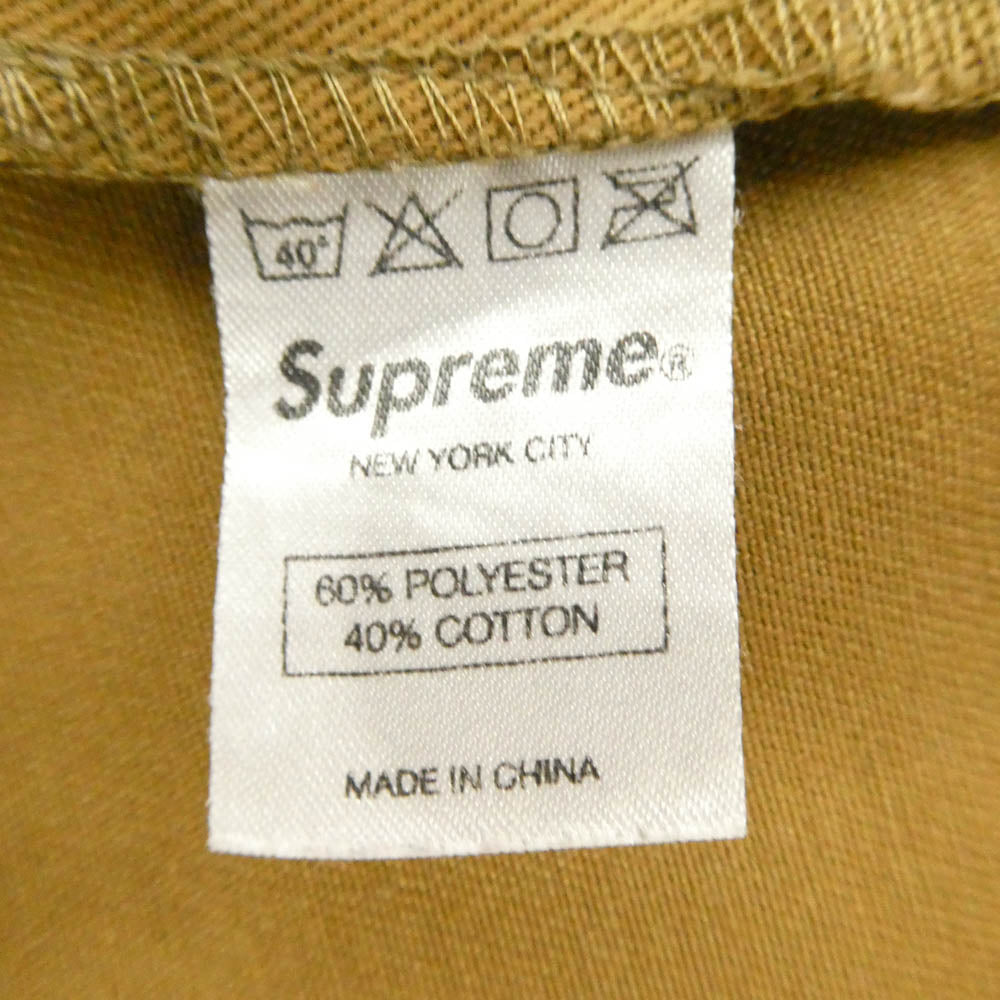 Supreme シュプリーム Work Pant ワーク パンツ マスタード ブラウン系 36【中古】
