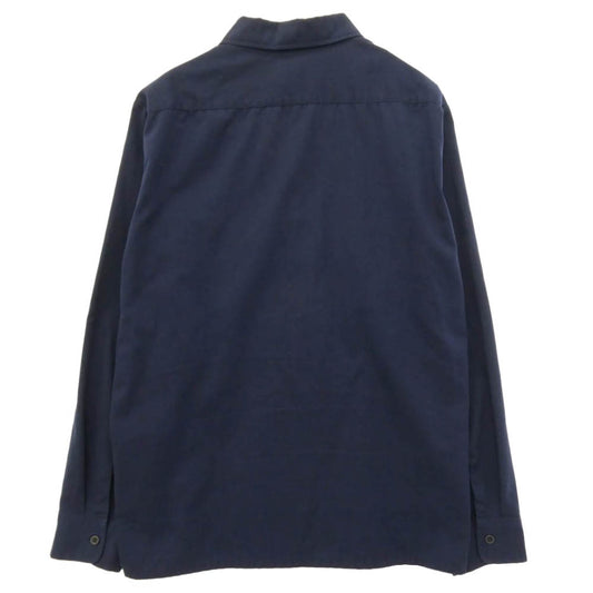 Supreme シュプリーム 16AW Arc Logo Work アーチロゴ 長袖 ワーク シャツ ネイビー系 L【中古】