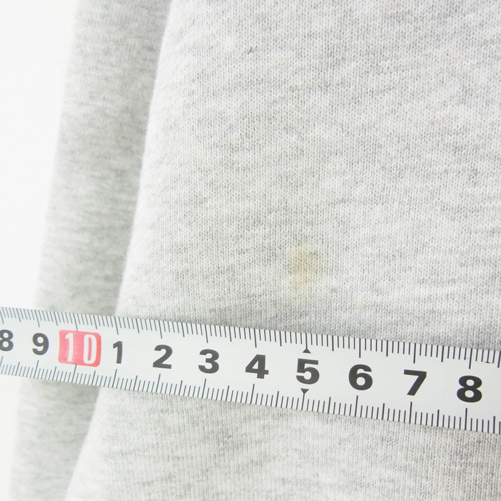 STUSSY ステューシー PEACE AND LOVE HOODY ピース アンド ラブ プルオーバー フーディー パーカー グレー系 S【中古】
