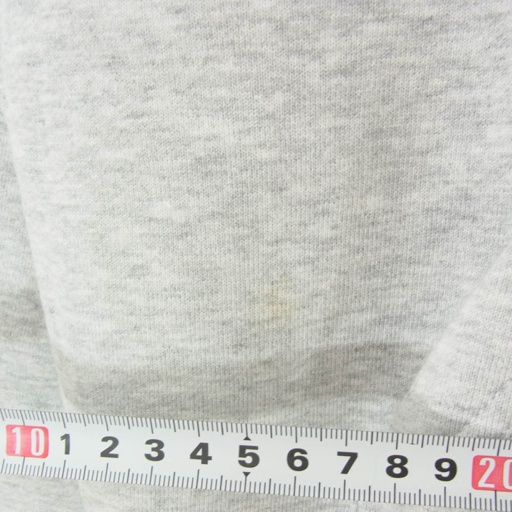 STUSSY ステューシー PEACE AND LOVE HOODY ピース アンド ラブ プルオーバー フーディー パーカー グレー系 S【中古】