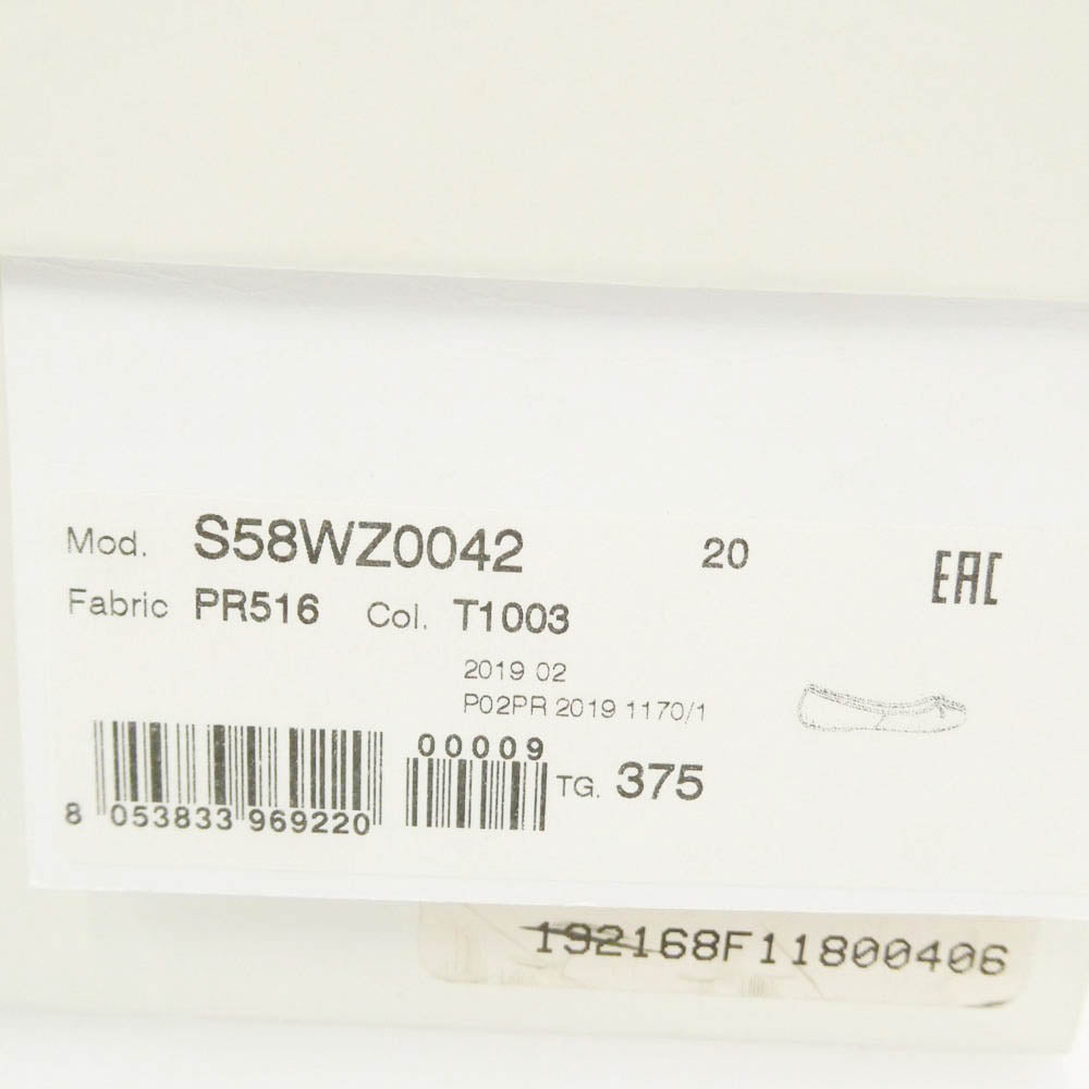 MAISON MARGIELA メゾンマルジェラ 19AW S58WZ0042 TABI 足袋 タビバレエ フラット シューズ ホワイト ホワイト系 37.5【中古】