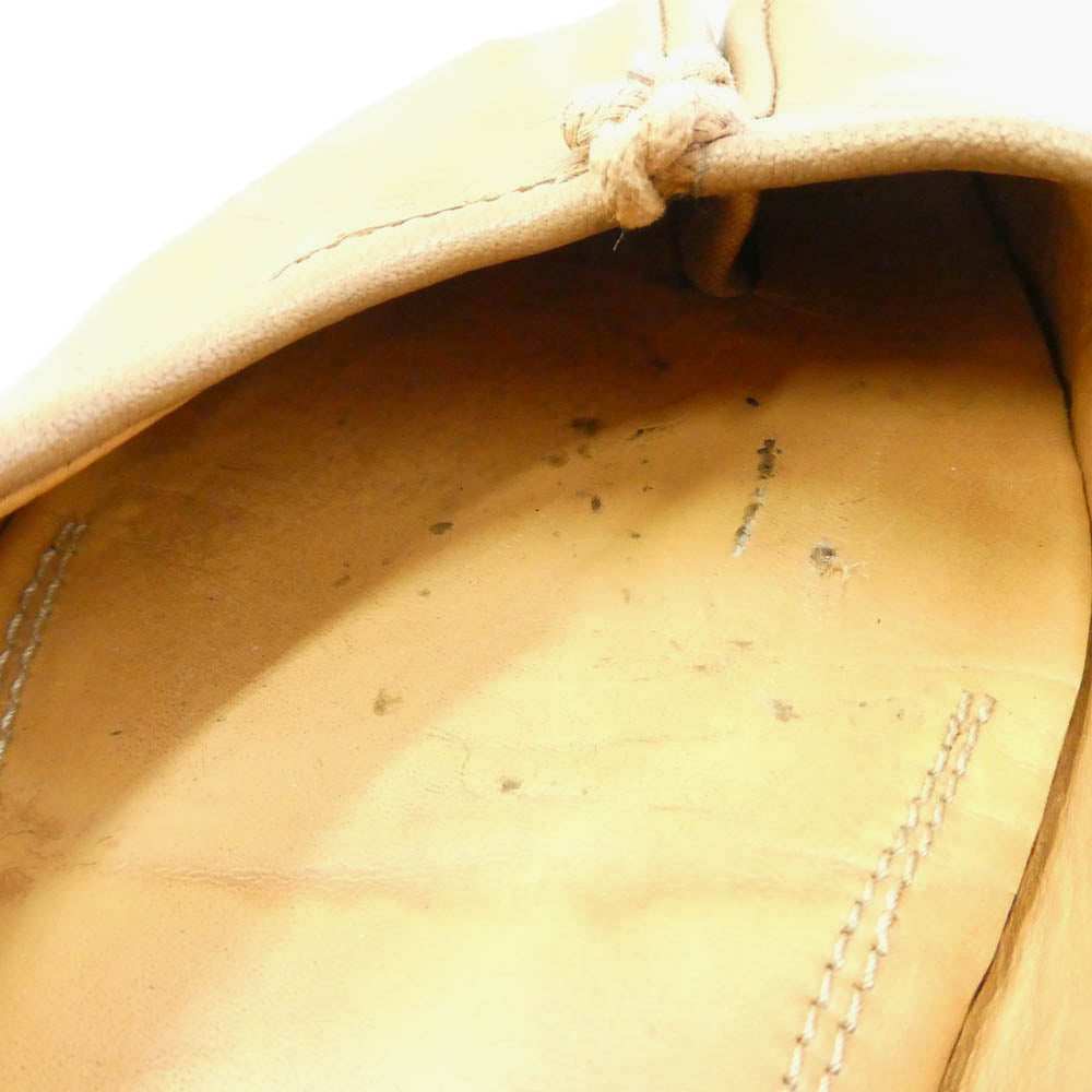 MAISON MARGIELA メゾンマルジェラ 22AW S58WZ0042 TABI 足袋 タビバレエ フラット シューズ ライトブラウン系 24.5cm【中古】