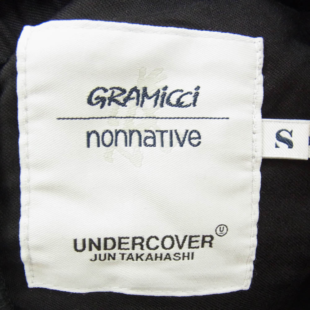 UNDERCOVER アンダーカバー nonnative ノンネイティブ Gramicci グラミチ UC2E4503 × nonnative ノンネイティブ CLIMBER EASY PANTS C/LY DOBBY CORD STRETCH by Gramichi グラミチ クライマー イージー パンツ コーデュロイ ブラック系 S【中古】