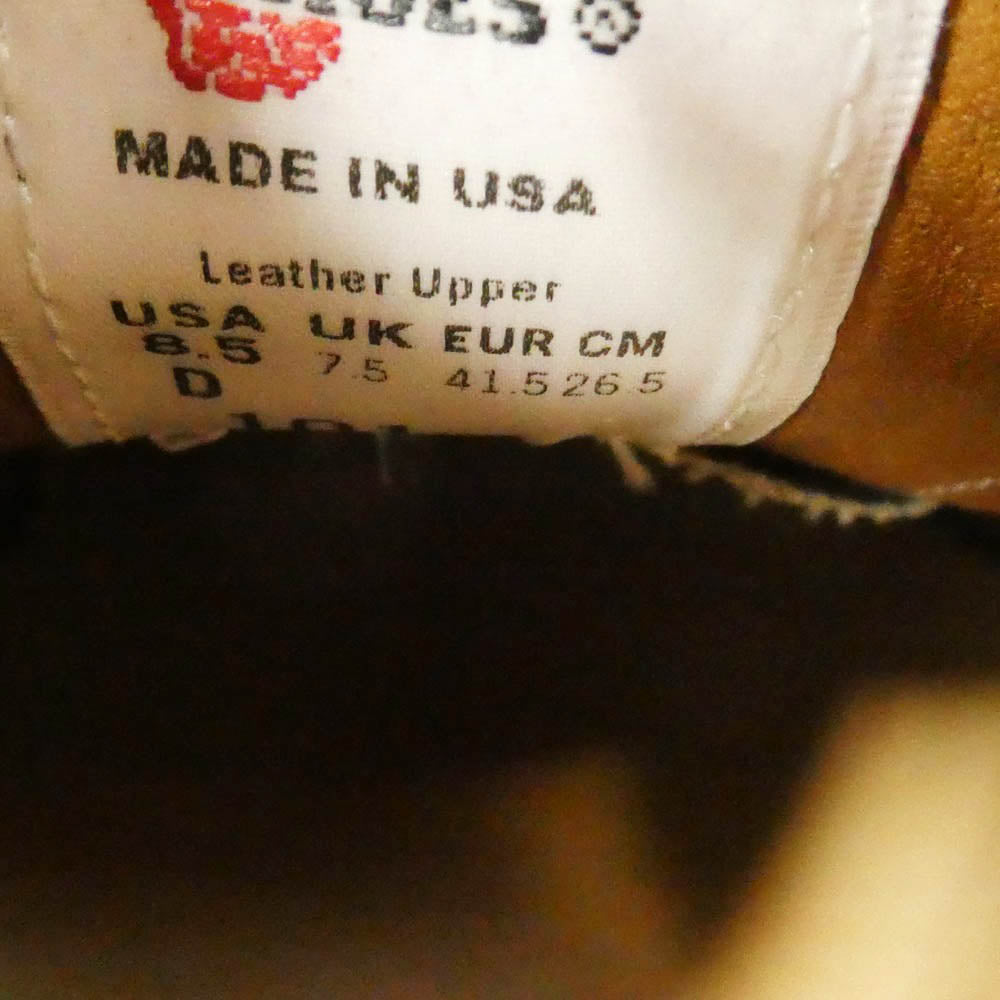 RED WING レッドウィング 101 Postman Oxford ポストマン オックス フォード シューズ ブラック系 US8.5D【美品】【中古】