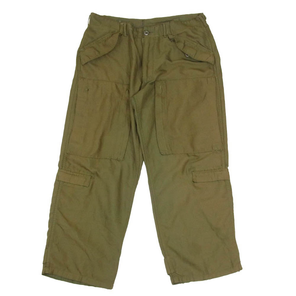 ヴィンテージ ヘリクルー カーゴ パンツ カーキ系 サイズ表記無【中古】
