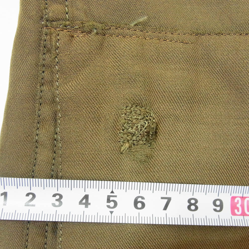 ヴィンテージ ヘリクルー カーゴ パンツ カーキ系 サイズ表記無【中古】