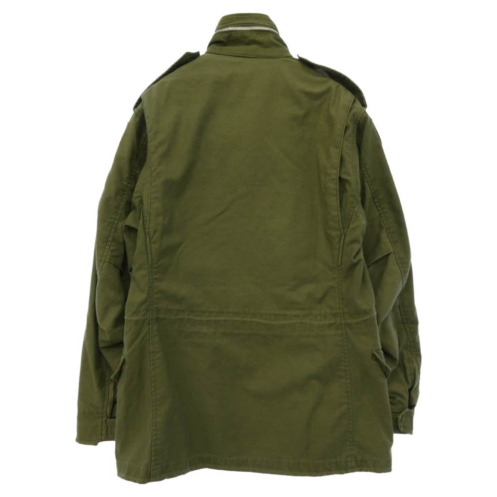 ヴィンテージ 8405-782-2936 US.ARMY ユーエスアーミー M-65 FIELD JACKET ワッペン フィールド ジャケット グリーン系 S【中古】