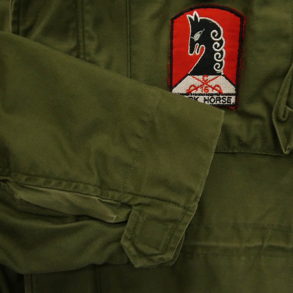 ヴィンテージ 8405-782-2936 US.ARMY ユーエスアーミー M-65 FIELD JACKET ワッペン フィールド ジャケット グリーン系 S【中古】