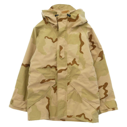 ユーエスアーミー 8415-01-470-1944 ECWCS PARKA COLD WEATHER DESERT CAMO デザートカモ コールドウェザー パーカ ジャケット ベージュ系 ブラウン系 S【中古】