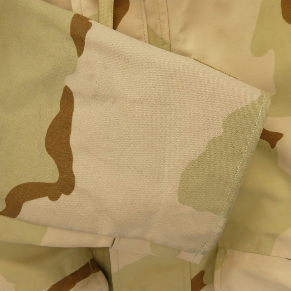 ユーエスアーミー 8415-01-470-1944 ECWCS PARKA COLD WEATHER DESERT CAMO デザートカモ コールドウェザー パーカ ジャケット ベージュ系 ブラウン系 S【中古】