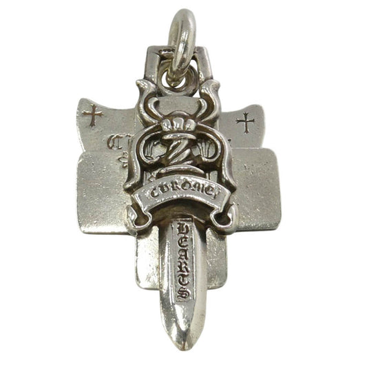 CHROME HEARTS クロムハーツ（原本無） 3TRINKETS スリートリンケッツ ペンダントトップ シルバー系【中古】