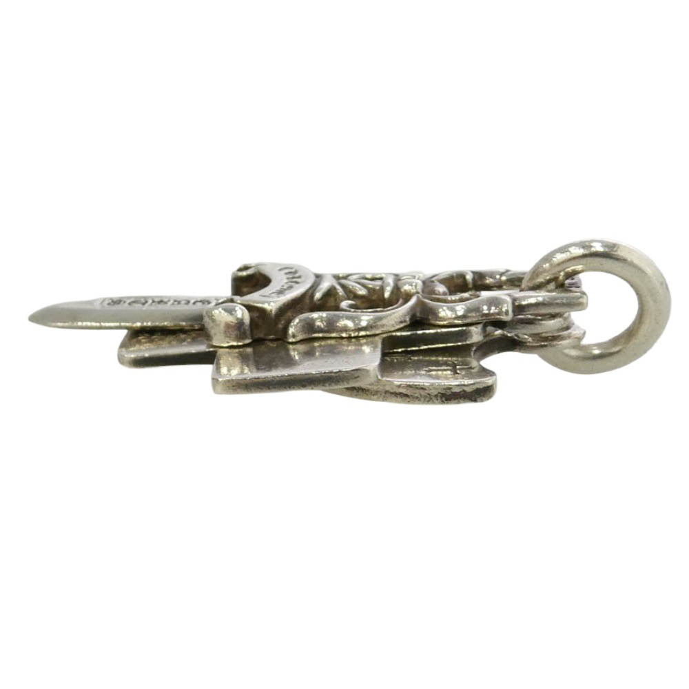 CHROME HEARTS クロムハーツ（原本無） 3TRINKETS スリートリンケッツ ペンダントトップ シルバー系【中古】