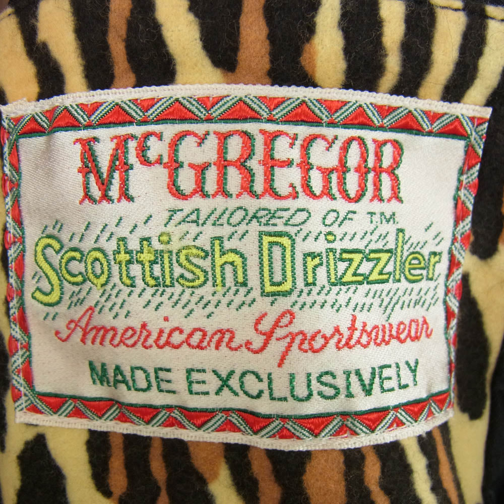 WACKO MARIA ワコマリア McGregor マックレガー × McGREGOR マックレガー ナイロン ドリズラージャケット ブルゾン ブラック系 M【中古】