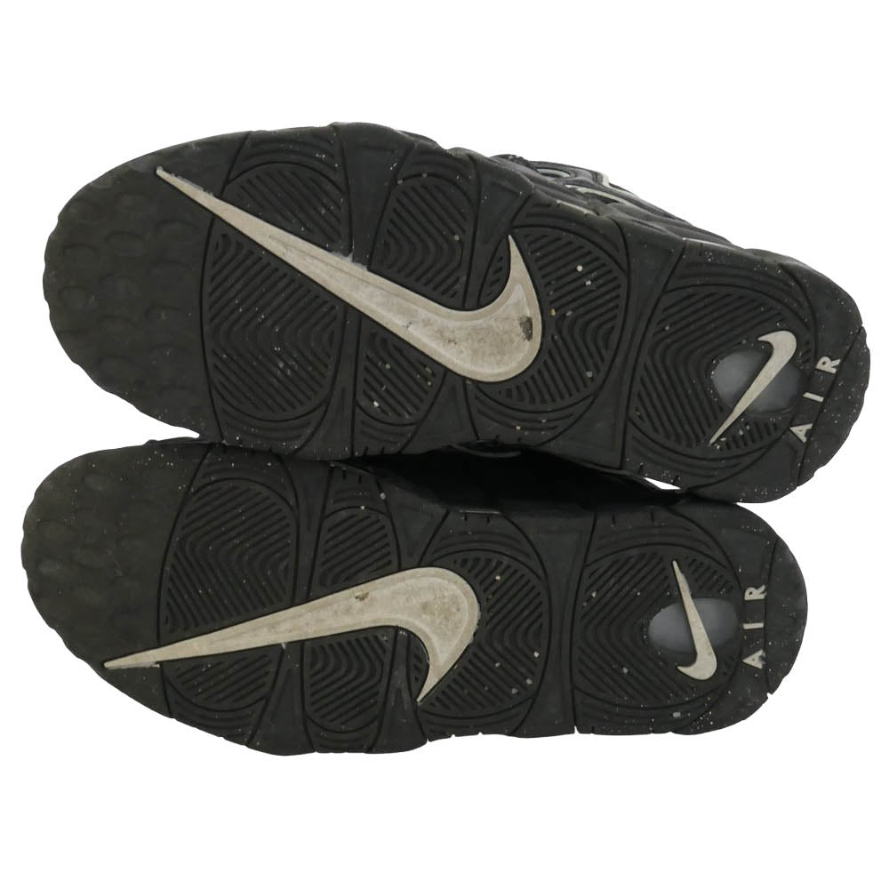 NIKE ナイキ AMBUSH アンブッシュ 23AW FB1299-001 × AMBUSH Air More Uptempo Low Black and White アンブッシュ エアモアアップテンポ ロー ブラック アンド ホワイト ローカット スニーカー ブラック系 ホワイト系 27cm【中古】