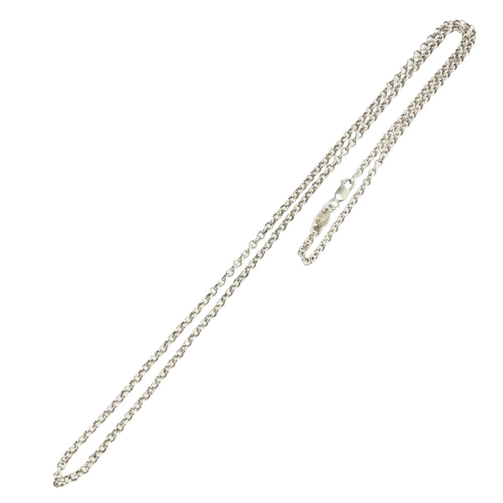 CHROME HEARTS クロムハーツ（原本無） 20inch NECKCHAIN R20 20インチ ロールチェーン ネックレス シルバー系【中古】