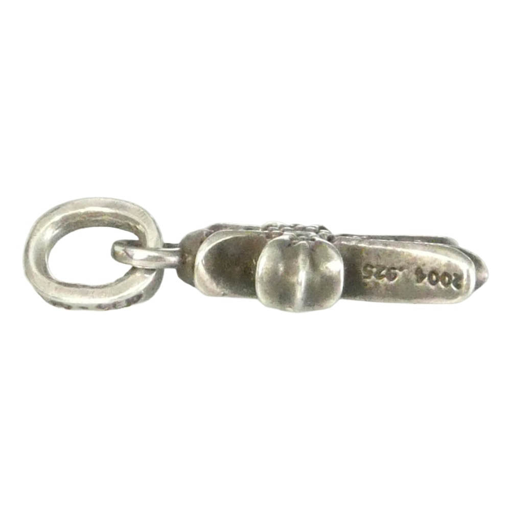 CHROME HEARTS クロムハーツ（原本無） CRS BBYFAT P DMND A ベイビーファット クロス チャーム アフターパヴェダイヤモンド ペンダントトップ シルバー系【中古】