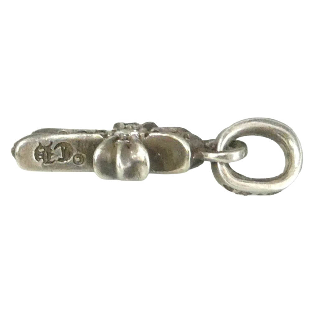 CHROME HEARTS クロムハーツ（原本無） CRS BBYFAT P DMND A ベイビーファット クロス チャーム アフターパヴェダイヤモンド ペンダントトップ シルバー系【中古】