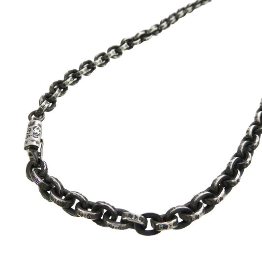 CHROME HEARTS クロムハーツ（原本無） PAPER CHAIN 24 ペーパーチェーン ネックレス 24inch 24インチ シルバー系【中古】