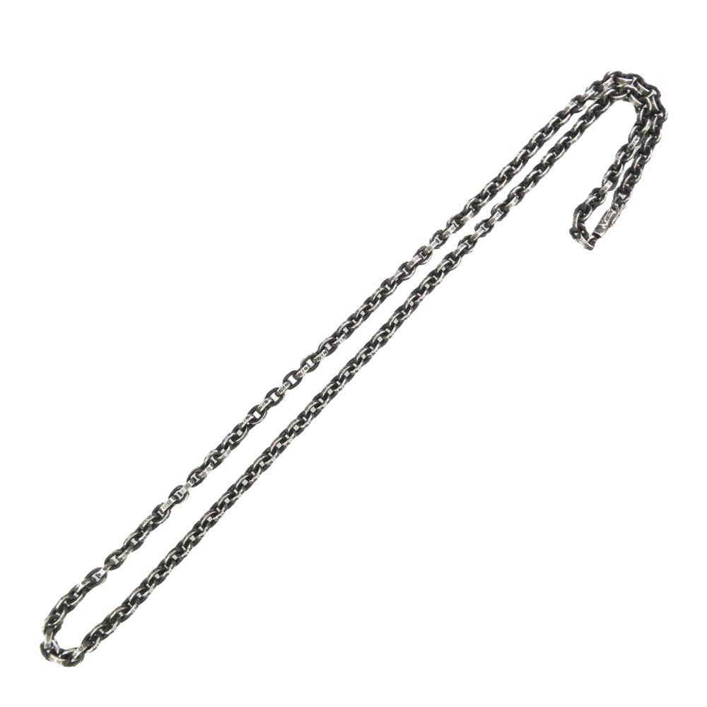 CHROME HEARTS クロムハーツ（原本無） PAPER CHAIN 24 ペーパーチェーン ネックレス 24inch 24インチ シルバー系【中古】