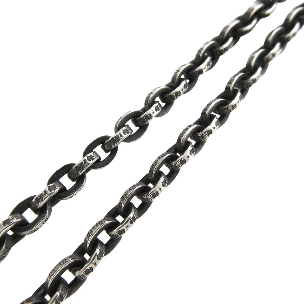 CHROME HEARTS クロムハーツ（原本無） PAPER CHAIN 24 ペーパーチェーン ネックレス 24inch 24インチ シルバー系【中古】