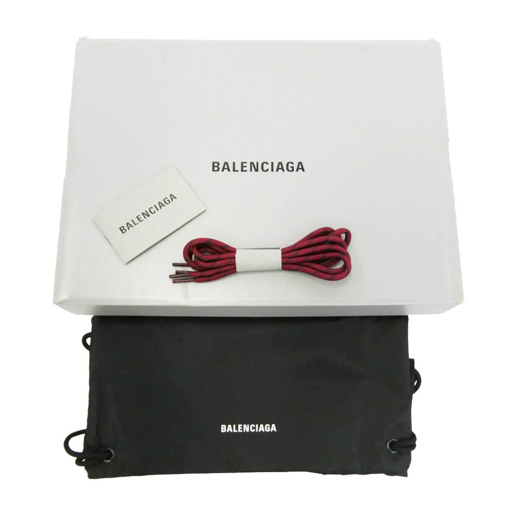 BALENCIAGA バレンシアガ 524039 W2FA5 TripleS バーガンディ ワインレッド系 24.5cm【中古】