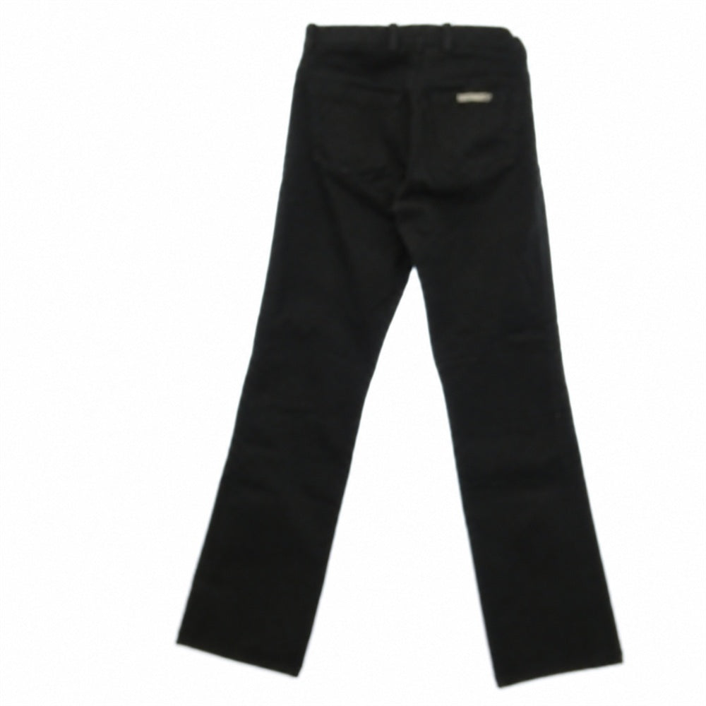 CHROME HEARTS クロムハーツ（原本無） OLD FLEURKNEE DNM PANTS オールド フレアニー デニム パンツ ブラック系 34【中古】