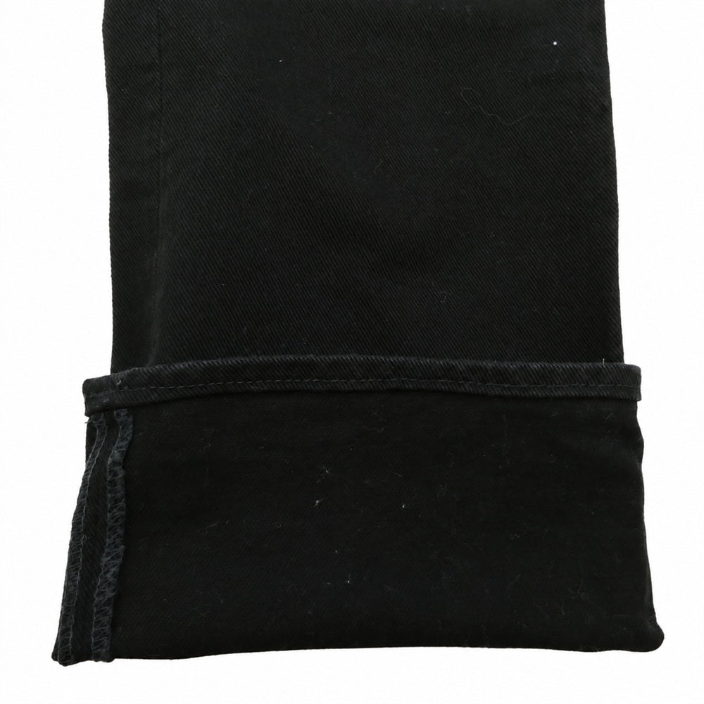 CHROME HEARTS クロムハーツ（原本無） OLD FLEURKNEE DNM PANTS オールド フレアニー デニム パンツ ブラック系 34【中古】