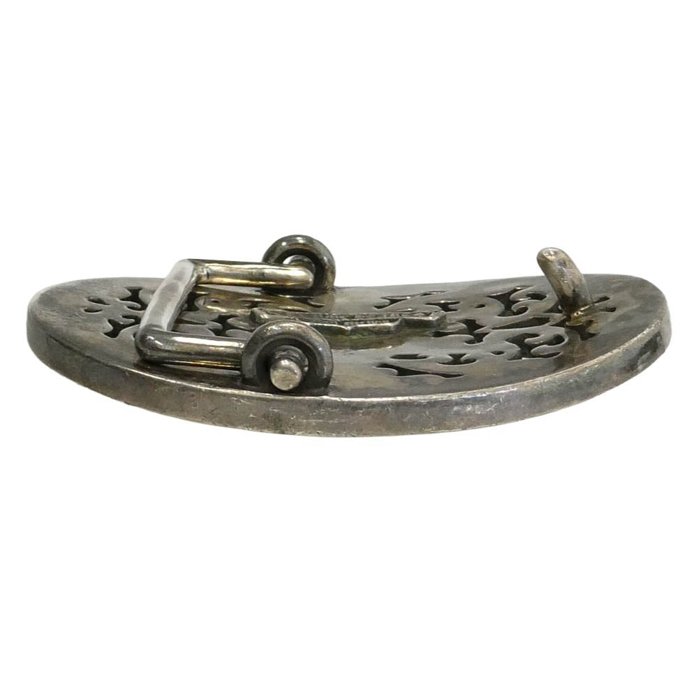 CHROME HEARTS クロムハーツ（原本無） BUCKL OVAL STAR1.5 クラシックオーバルスター バックル シルバー系【中古】