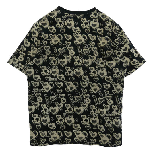 Supreme シュプリーム 21SS Jacquard Bubble Hearts Top バブル ハート 半袖 Tシャツ ブラック系 M【新古品】【未使用】【中古】