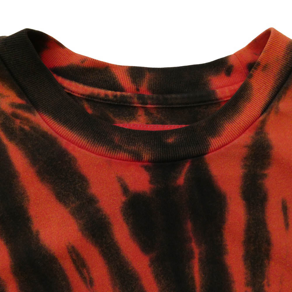 Supreme シュプリーム 26SS Small Box L/S Tee Tie Dye スモールボックスロゴ タイダイ 長袖 Tシャツ レッド系 S【美品】【中古】