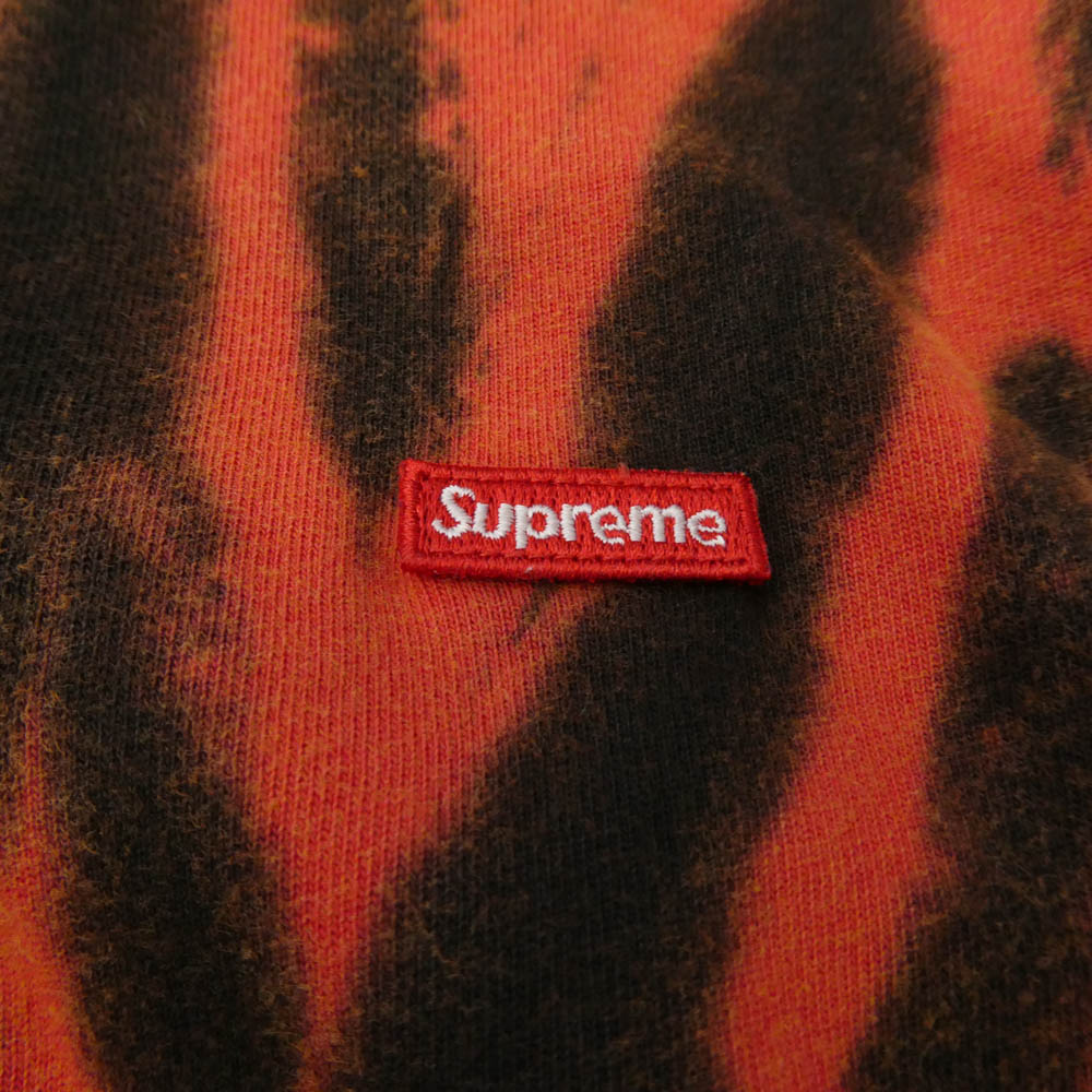 Supreme シュプリーム 26SS Small Box L/S Tee Tie Dye スモールボックスロゴ タイダイ 長袖 Tシャツ レッド系 S【美品】【中古】