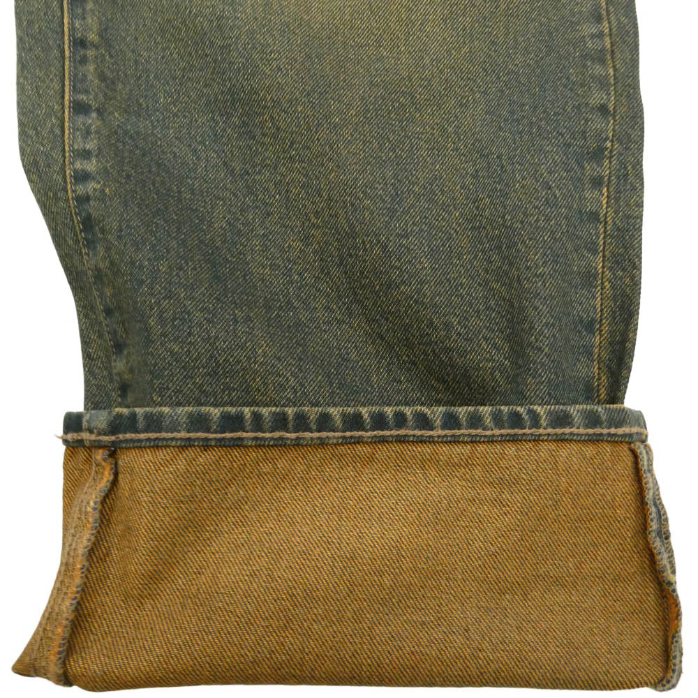 Supreme シュプリーム 26AW Baggy Jean Dirty Indigo バギー ジーンズ 加工 デニム パンツ ブラウン系 インディゴブルー系 32【新古品】【未使用】【中古】