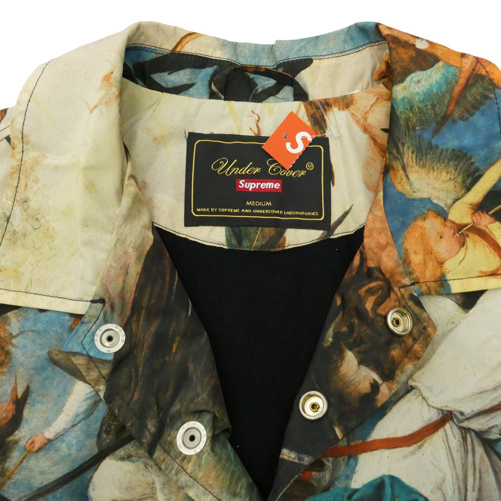 Supreme シュプリーム UNDERCOVER アンダーカバー 16AW x UNDERCOVER アンダーカバー Coaches Jacket コーチ ジャケット マルチカラー系 M【新古品】【未使用】【中古】
