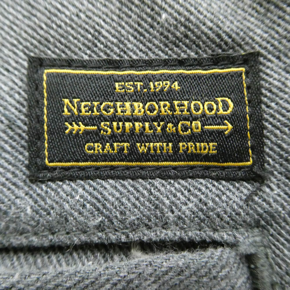 NEIGHBORHOOD ネイバーフッド 14AW 142SPNH-PTM02 SUVOCO NARROW EC-PT スバコ ナロー コットン パンツ グレー系 M【中古】