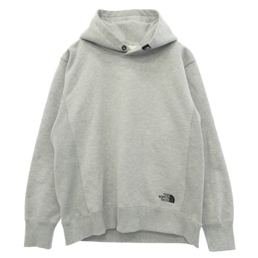 THE NORTH FACE ノースフェイス NT61916R BIG HOODIE ビッグ フーディ プルオーバー スウェット パーカー グレー系 XL【中古】