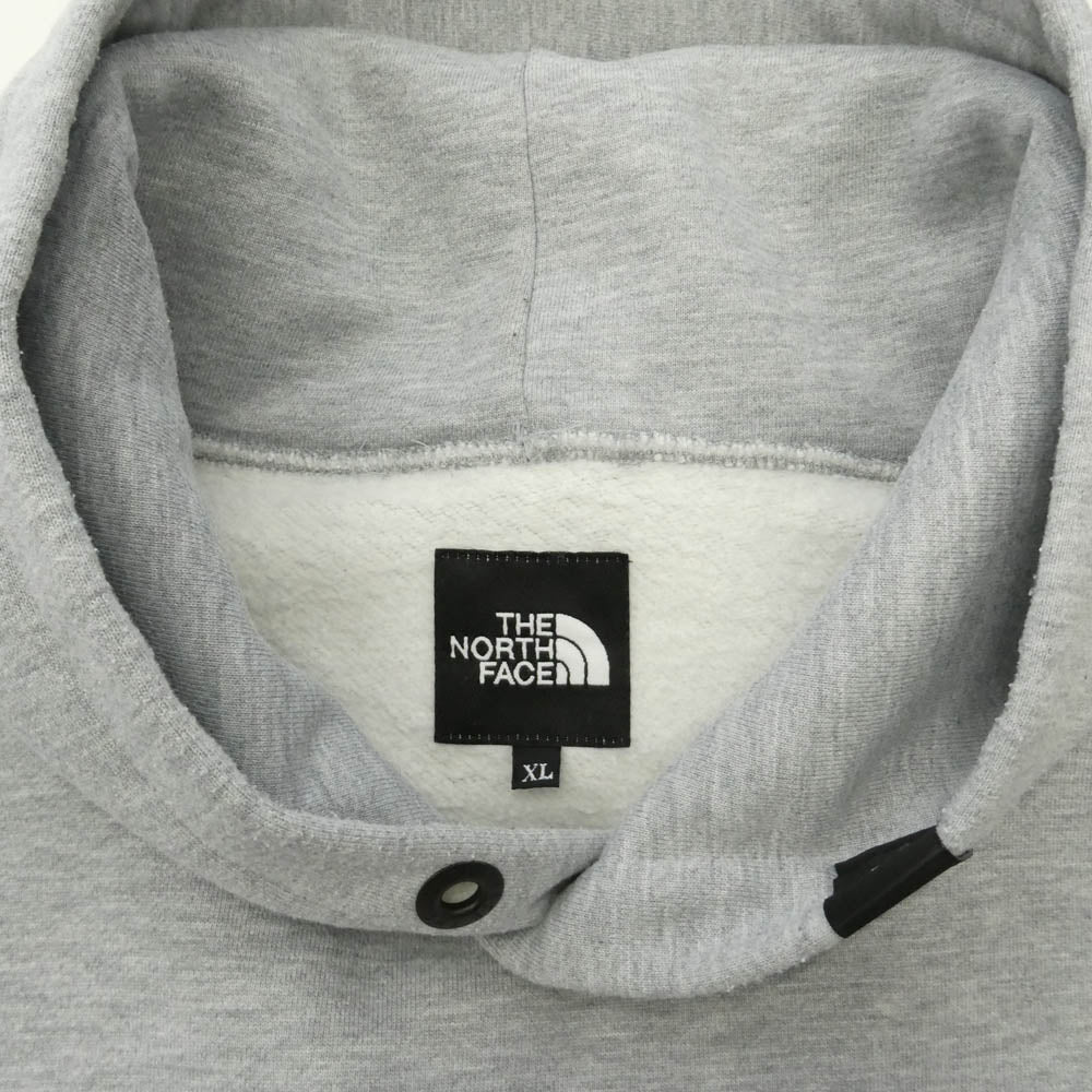 THE NORTH FACE ノースフェイス NT61916R BIG HOODIE ビッグ フーディ プルオーバー スウェット パーカー グレー系 XL【中古】