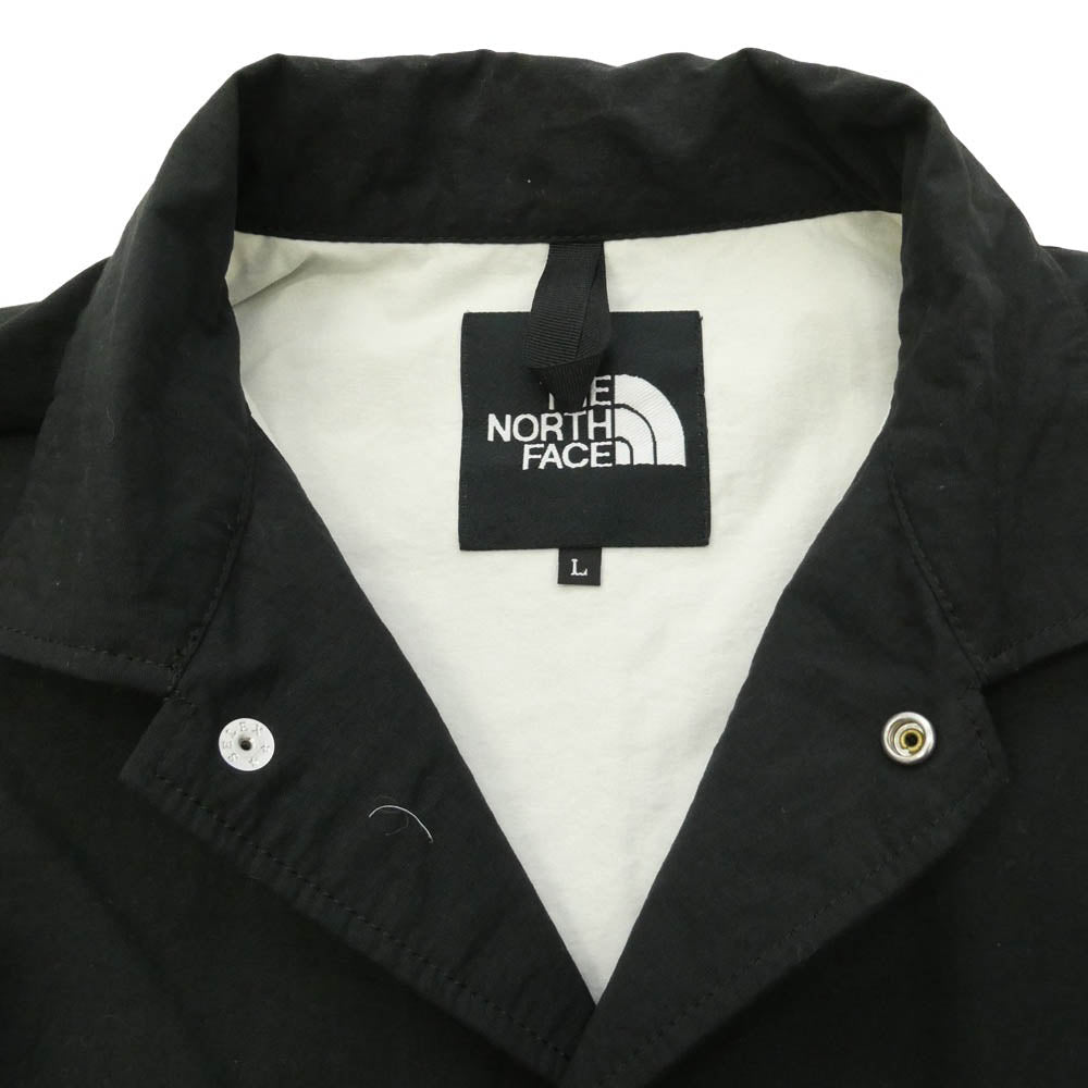 THE NORTH FACE ノースフェイス NP21533 CAMP COACH JACKET キャンプ コーチ ジャケット レッドボックスロゴ ワッペン L ブラック系 L【中古】
