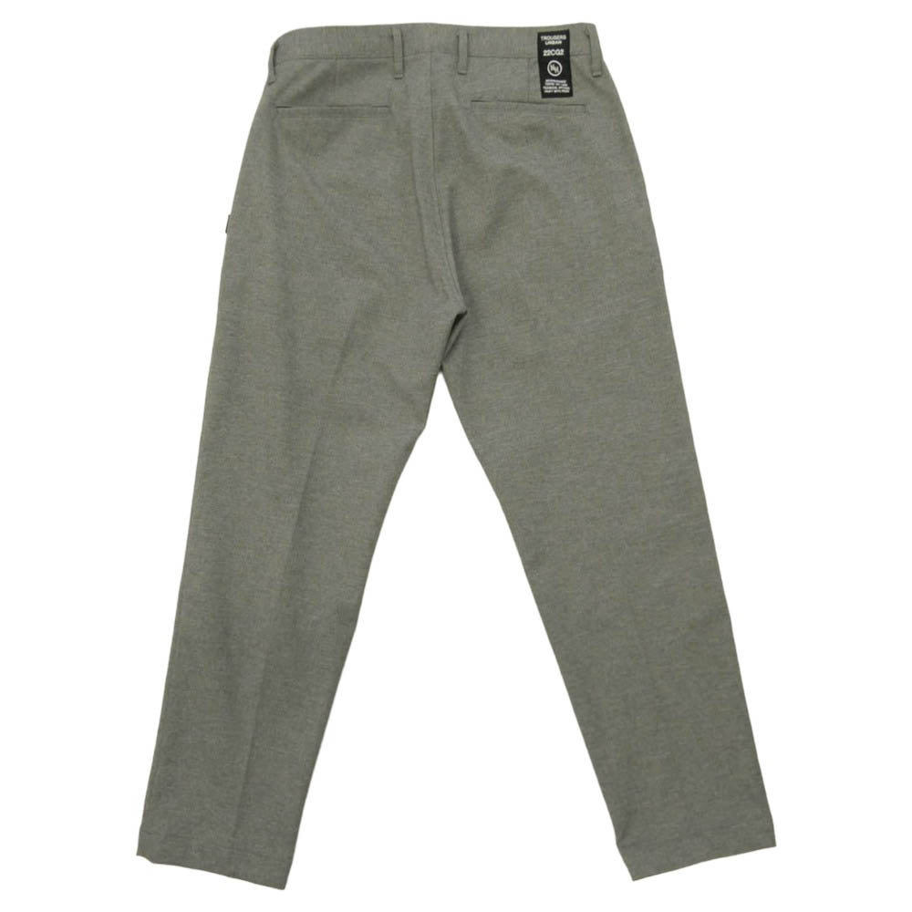 NEIGHBORHOOD ネイバーフッド 22AW 222AQNH-PTM01 ANKLE PANTS アンクル タック パンツ テーパード パンツ グレー系 L【中古】
