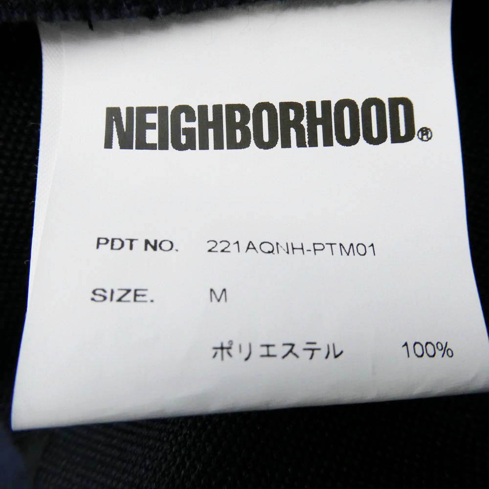 NEIGHBORHOOD ネイバーフッド 22SS 221AQNH-PTM01 ANKLE ER-PT フロント アンクル パンツ テーパード パンツ ダークネイビー系 M【中古】