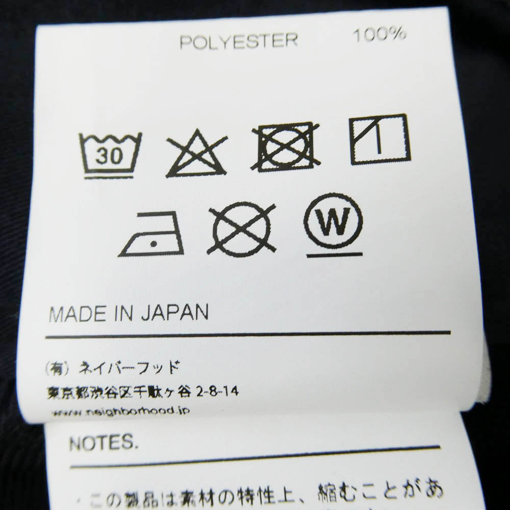 NEIGHBORHOOD ネイバーフッド 22SS 221AQNH-PTM01 ANKLE ER-PT フロント アンクル パンツ テーパード パンツ ダークネイビー系 M【中古】