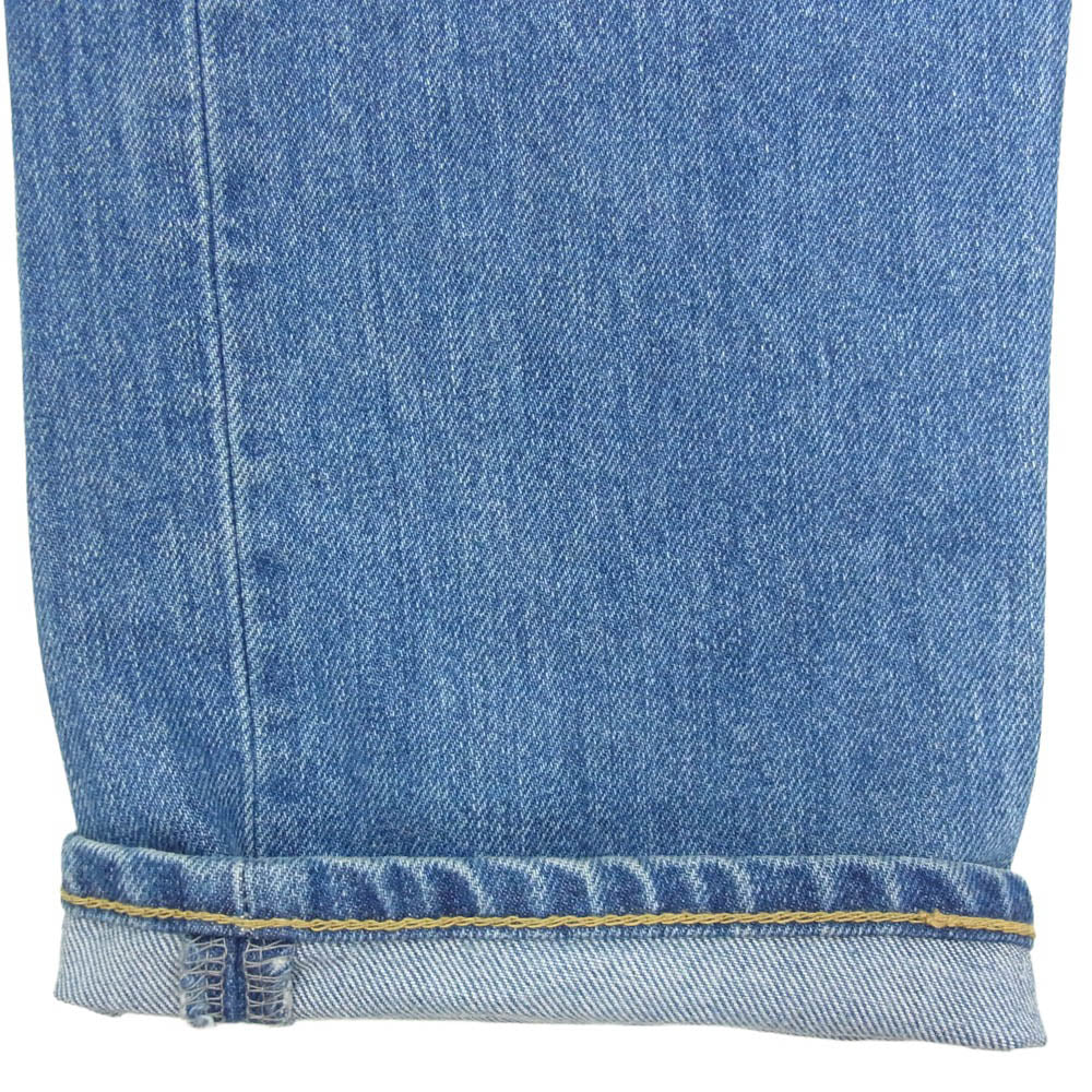 WTAPS ダブルタップス 23AW 232BRDT-PTM07 Blues Skinny Trousers Cotton Denim Indigo ブルースキニー コットン デニム パンツ インディゴブルー系 03【美品】【中古】