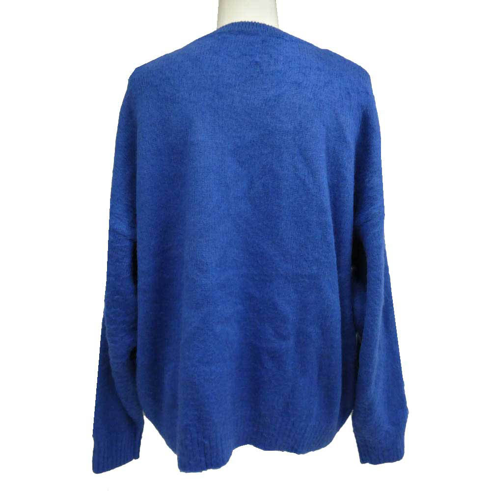 WTAPS ダブルタップス 24AW 242MADT-KNM02 PALMER SWEATER ACRYLIC パーマー アクリル ニット カーディガン ブルー 04 ブルー系 X04【中古】