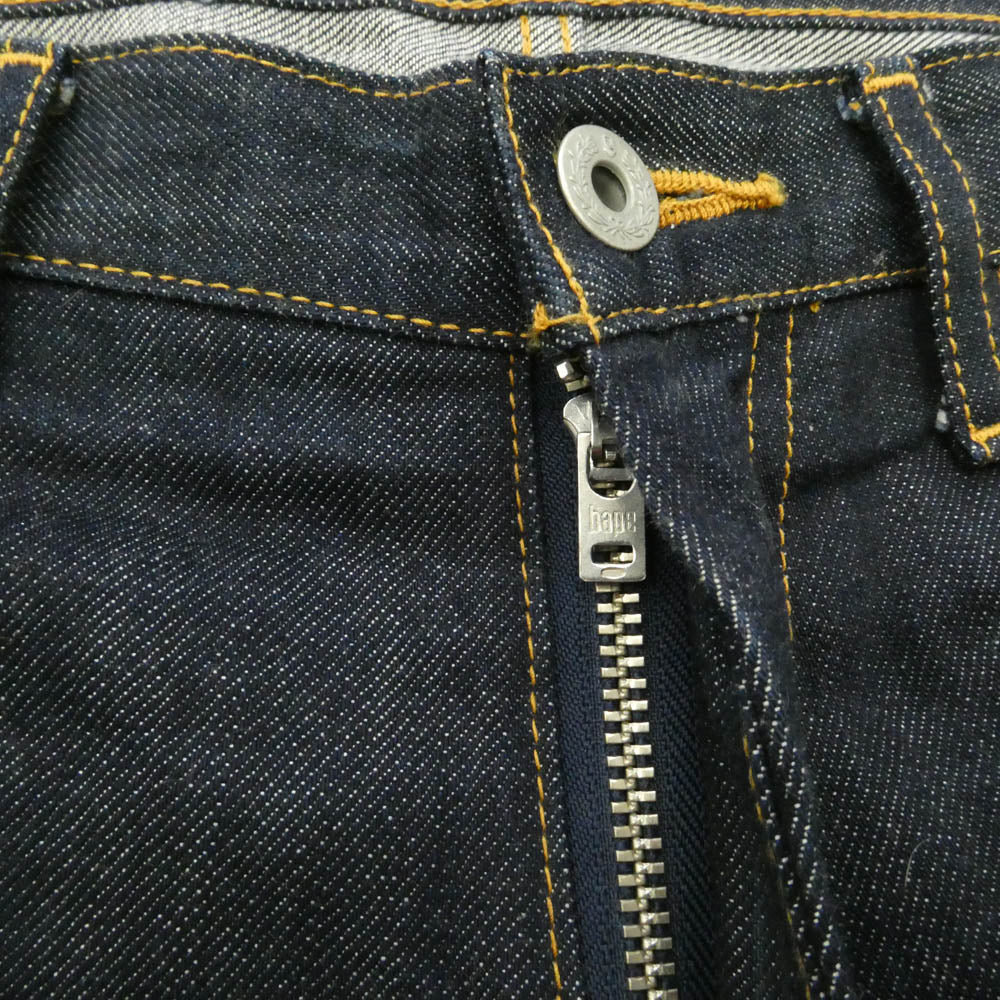 A BATHING APE アベイシングエイプ 007DP0601001X Mr. ミスター 5ポケット ジーンズ ストレート デニム パンツ インディゴブルー系 XL【中古】