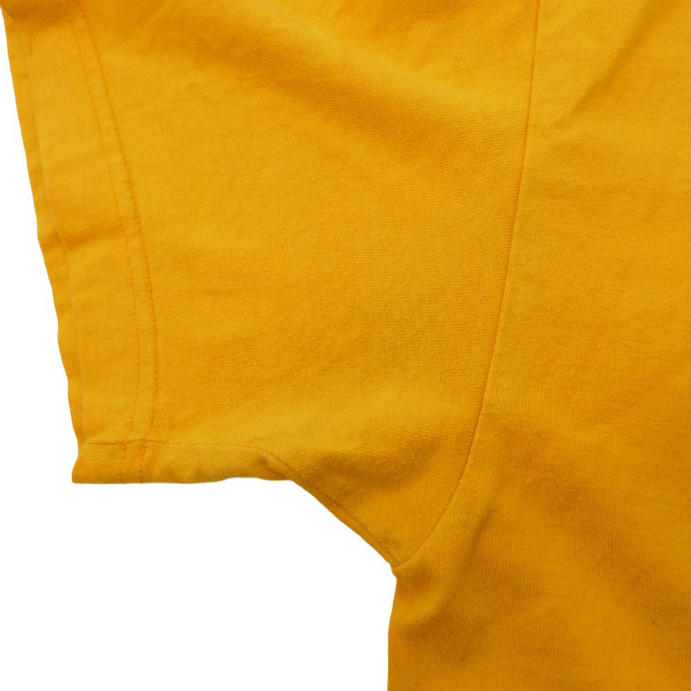 GABOR ガボール ガボラトリー トリプルスカル フロント バック プリント Tシャツ 半袖カットソー イエロー系 LL【中古】