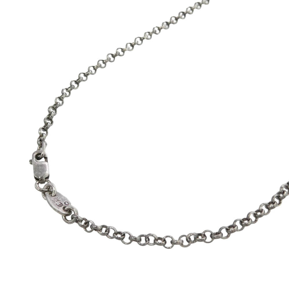 CHROME HEARTS クロムハーツ（原本無） NECKCHAIN R20 ロールチェーンネックレス 20inch シルバー系【中古】