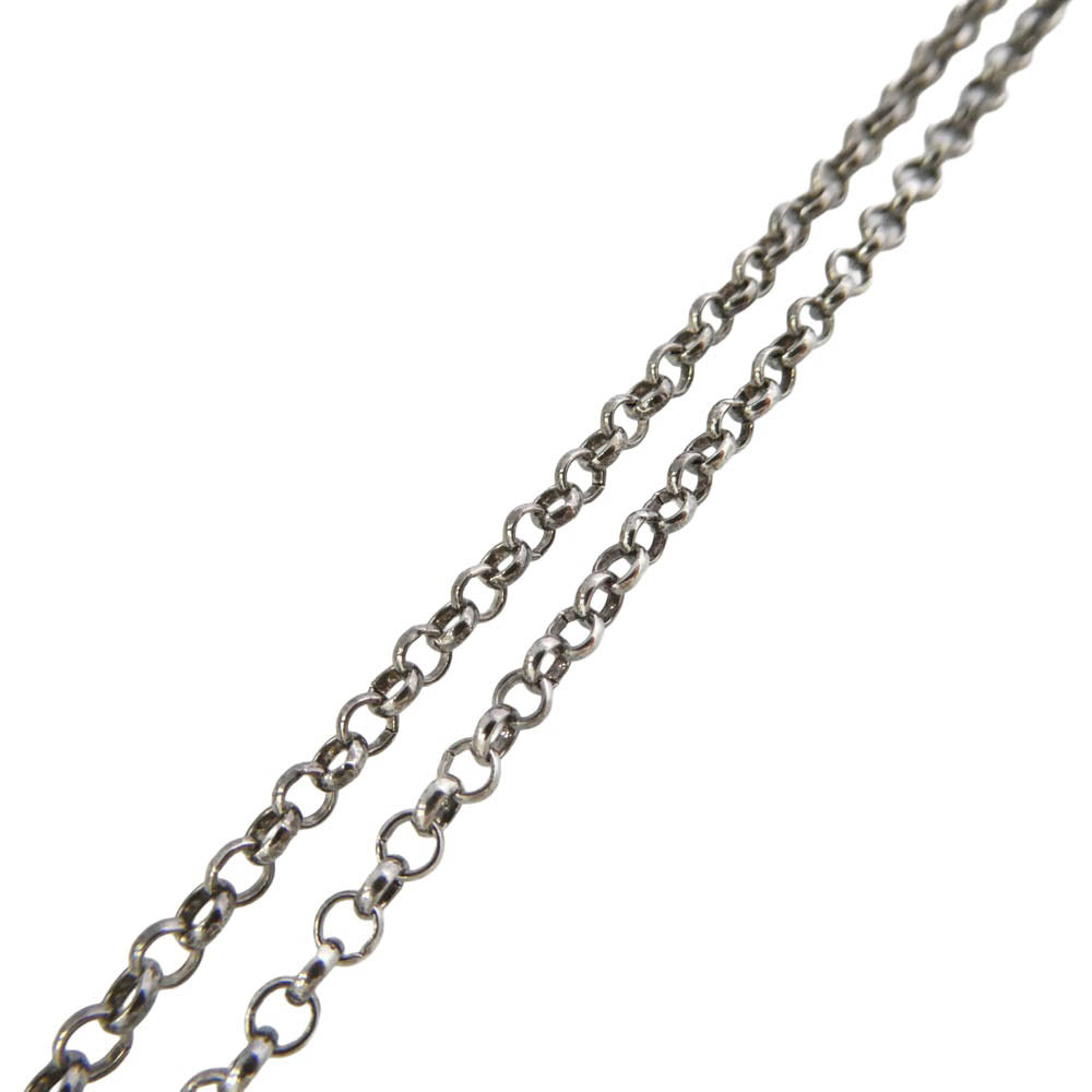 CHROME HEARTS クロムハーツ（原本無） NECKCHAIN R20 ロールチェーンネックレス 20inch シルバー系【中古】
